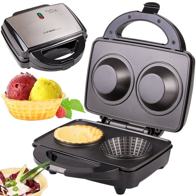 First Austria FA5304 Βαφλιέρα για βάφλες σε σχήμα μπολ 600 W